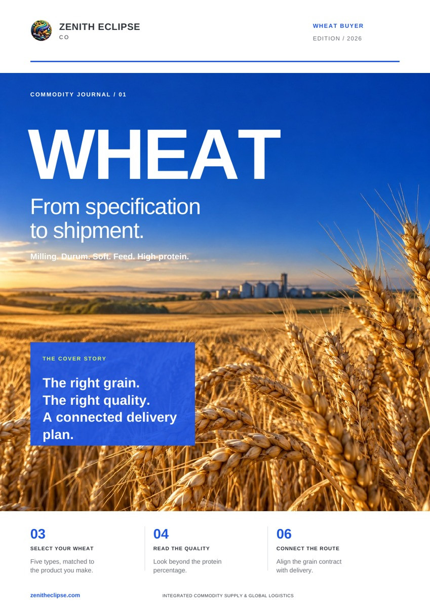 Wheat: From Specification to Shipment magazine cover